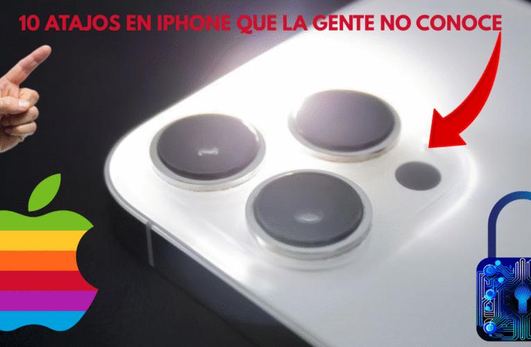 “10 ATAJOS EN IPHONE QUE LA GENTE NO CONOCE”