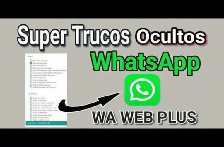 Extensión secreta para WhatsApp Web: Descubre WA Web Plus y lleva tu experiencia al siguiente nivel 🚀💻📱