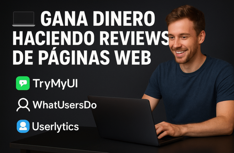 💻 GANA DINERO HACIENDO REVIEWS DE PÁGINAS WEB