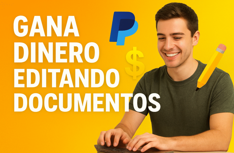 🖊️ GANA DINERO EDITANDO DOCUMENTOS: GUÍA COMPLETA PARA TRABAJAR COMO EDITOR ONLINE