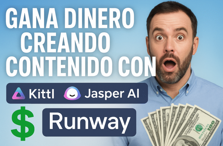 GANA DINERO CREANDO CONTENIDO CON IA
