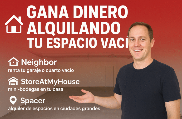 🏡 GANA DINERO ALQUILANDO TU ESPACIO VACÍO