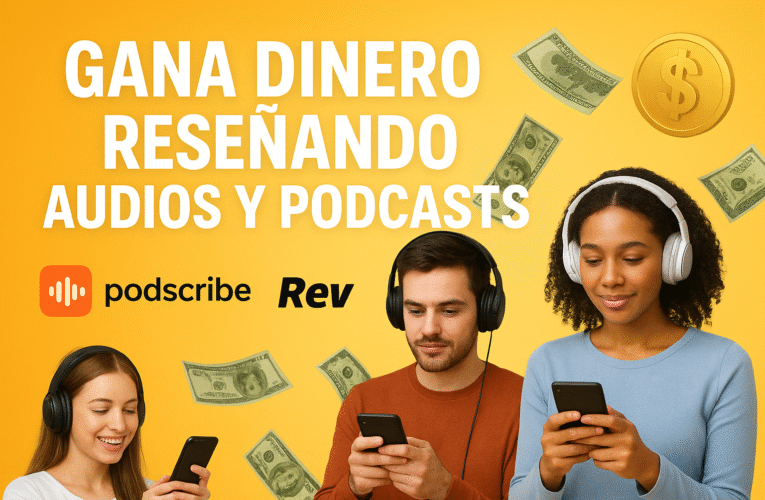 🎧 GANA DINERO RESEÑANDO AUDIOS Y PODCASTS