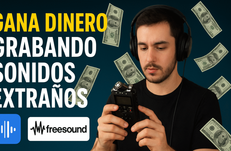 📱 GANA DINERO GRABANDO SONIDOS EXTRAÑOS