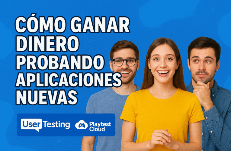  CÓMO GANAR DINERO PROBANDO APLICACIONES NUEVAS