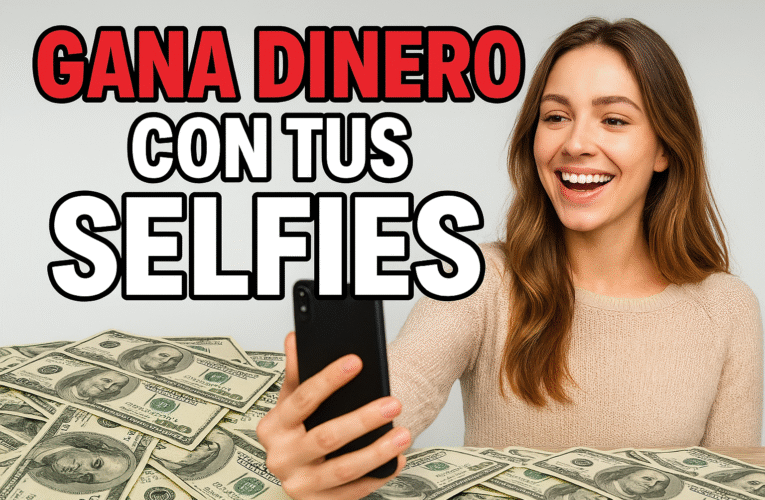 GANA DINERO CON TUS SELFIES