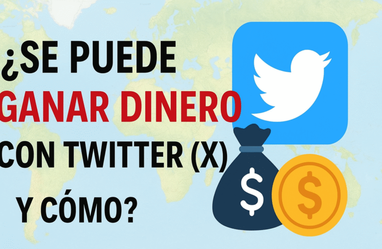 . ¿Se puede ganar dinero con Twitter (X) y cómo?
