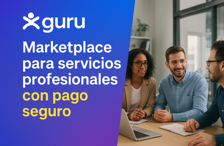 Guru → Marketplace para servicios profesionales con pago seguro