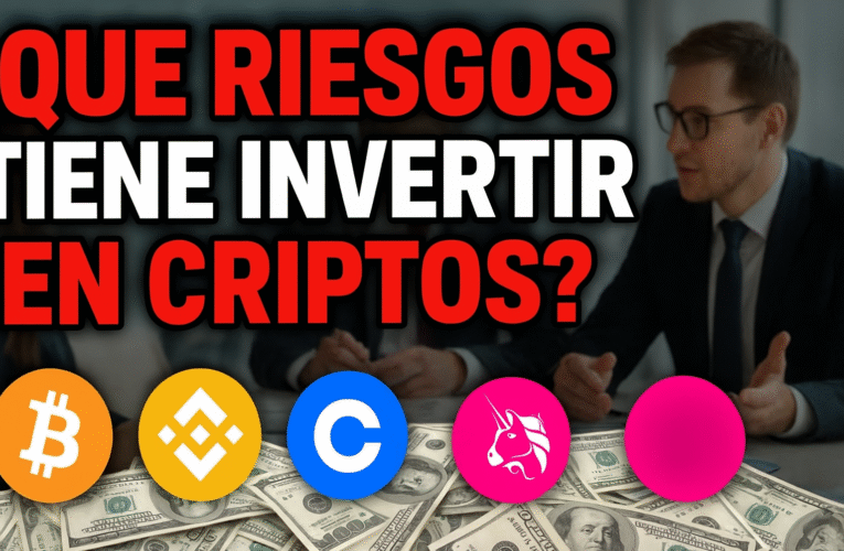 ¿ que riesgos tiene invertir en criptos?