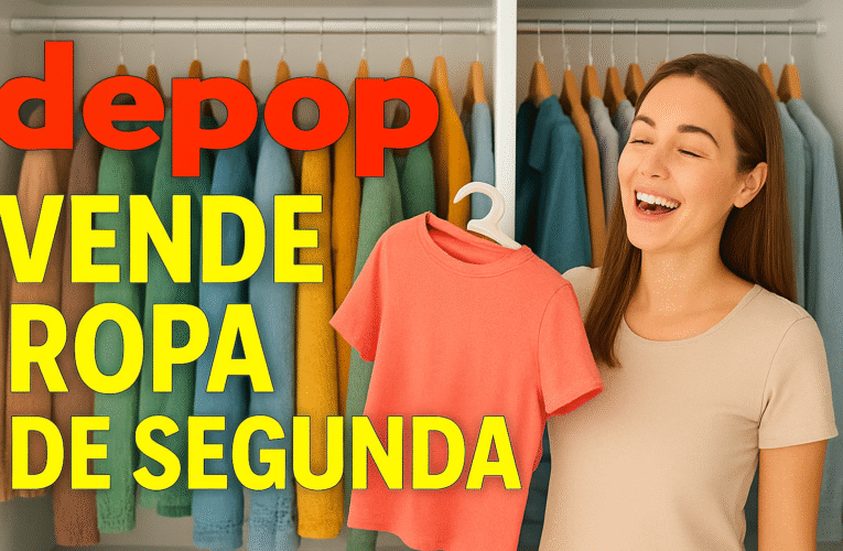 Gana dinero vendiendo ropa de segunda con Depop