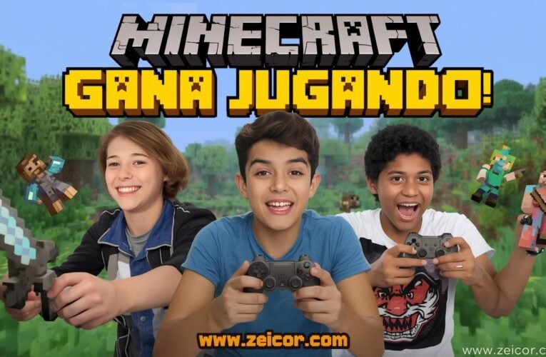 🚀 CÓMO MULTIPLICAR TUS INGRESOS EN 1 MES JUGANDO MINECRAFT (100% REAL)