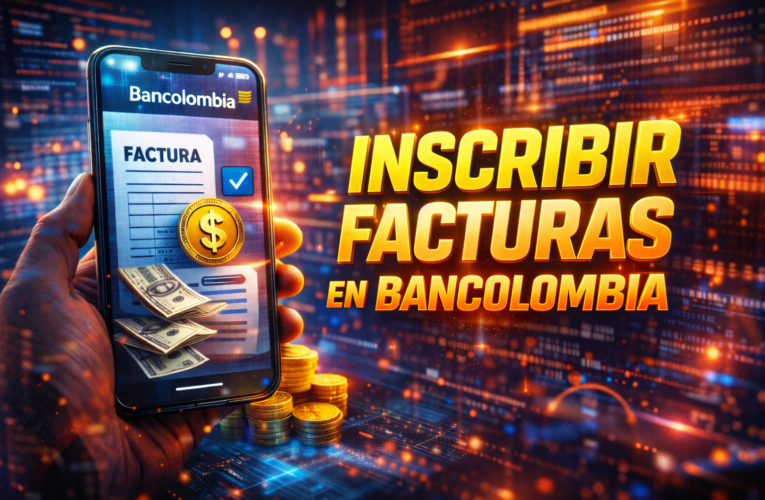 💳 CÓMO INSCRIBIR FACTURAS EN BANCOLOMBIA PARA QUE SE PAGUEN SOLAS