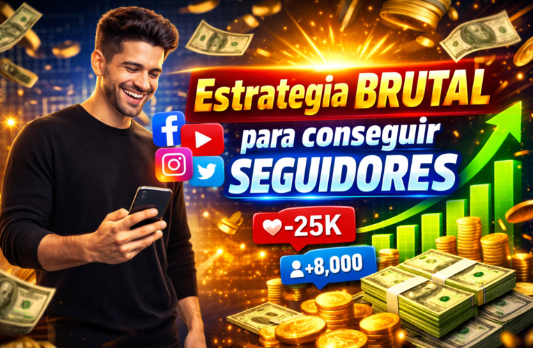 🚀 Estrategia BRUTAL para conseguir seguidores (Así funciona)