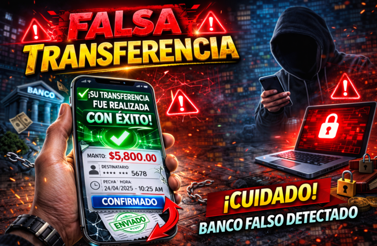 LA TRANSFERENCIA DE DINERO NO LLEGÓ (Aplicación prohibida) – Zeicor