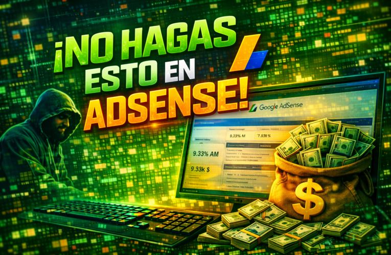 Nunca hagas esto con una cuenta de Google AdSense – Zeicor 💰🚨