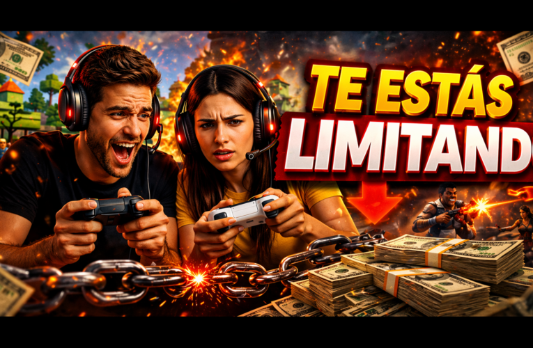 🎮🚀 NO TE ACOSTUMBRES SOLO A FREE FIRE Y ROBLOX (el error que está frenando tu dinero online) 💸🔥