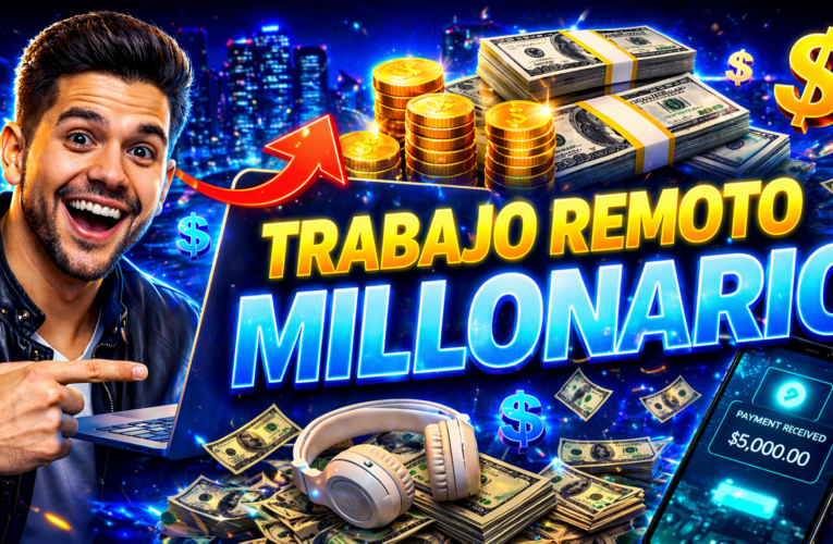💻🚀 Cómo ganar MILLONES con un TRABAJO REMOTO (Remotive) 💰🌍