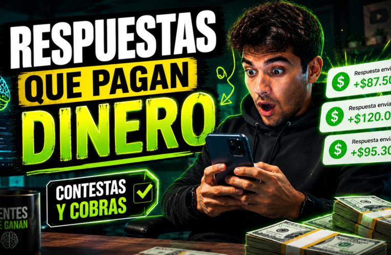 Cómo GANAR DINERO REAL con tu celular desde Respondent 📱💰🔥