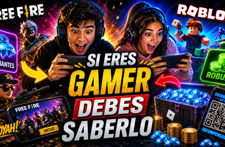 🎮 SI ERES JUGADOR DE Roblox O Free Fire DEBES SABER ESTO… 💰🔥