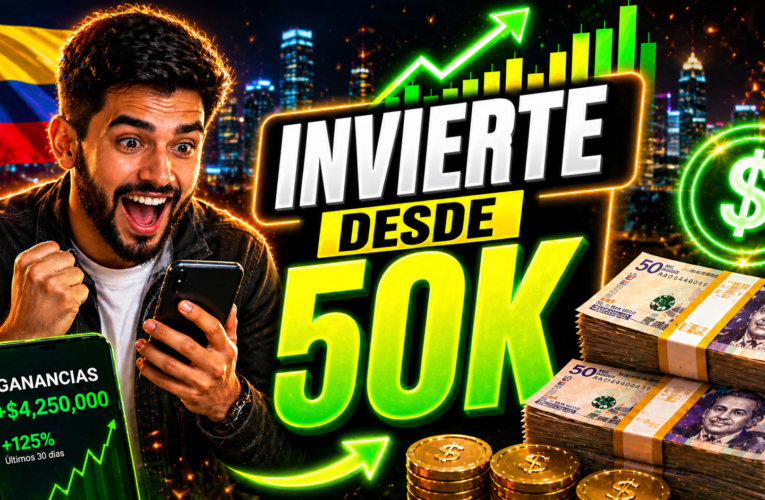 💰 Cómo invertir desde 50 Mil Pesos en COLOMBIA (InvestBot) 🚀📈
