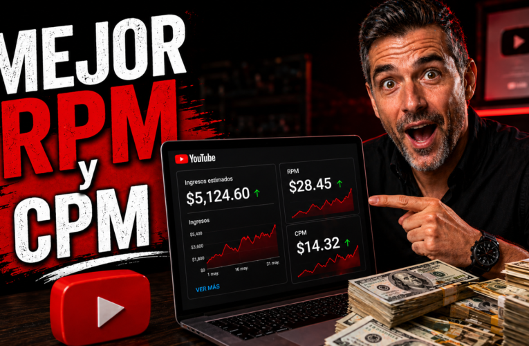 🚀 Si haces vídeos para Internet debes saber esto de YOUTUBE (Mejor RPM y CPM) 💸