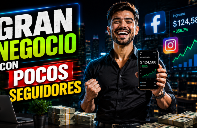 No importa cuántos seguidores tengas, CREA EL NEGOCIO YA MISMO 🚀