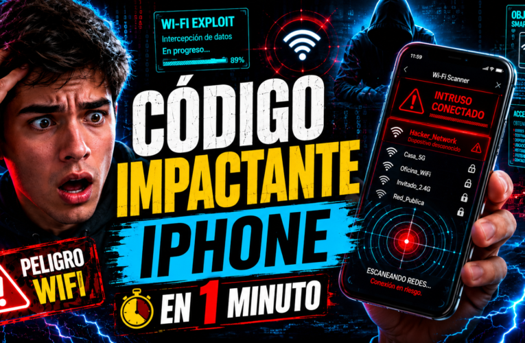 🚨 OJO: Así ENTRAN los HACKERS a tu celular sin darte cuenta en 1 minuto 📱⚠️