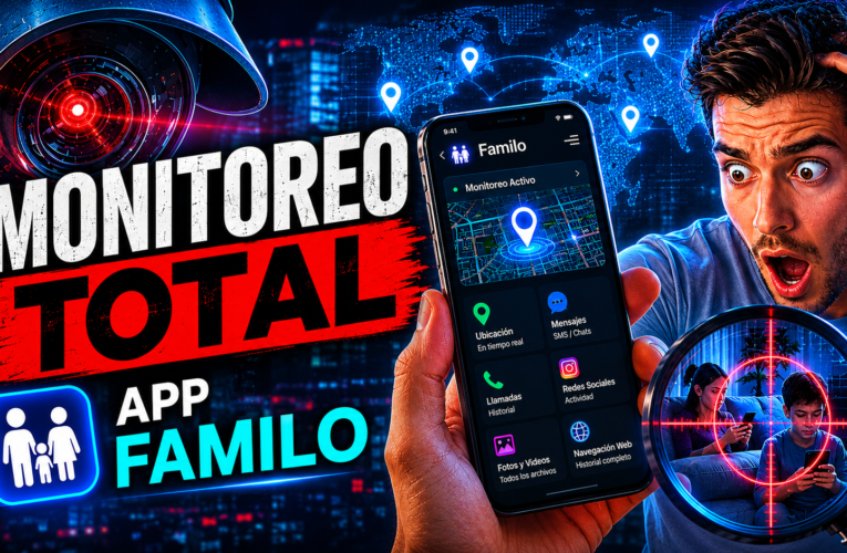 La App que puede MONITOREAR todo lo que haces 😨 #Familo