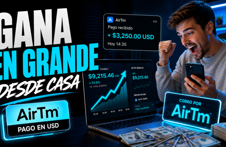 💵 La App que te permite ganar dinero como un médico sin salir de tu casa: Descubre cómo funciona Airtm y el negocio de los cajeros P2P 🌎💻