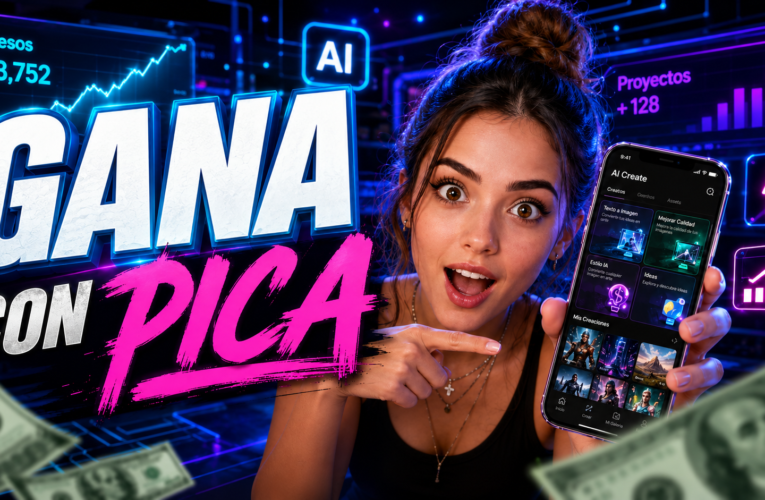 ESTA PLATAFORMA TE HACE GANAR DINERO (PICA.ART) 🚀🎥💰