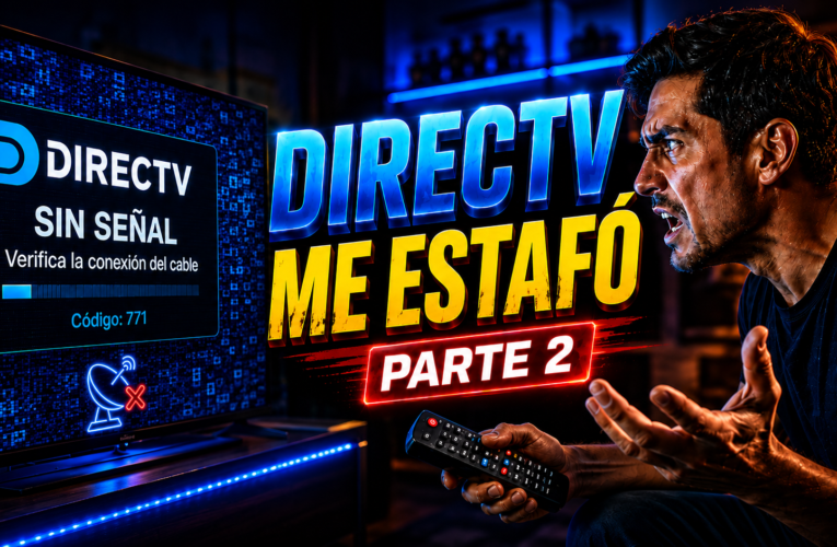 Me siento estafado por DIRECTV (parte 2): cuando cancelar un servicio se convierte en un verdadero dolor de cabeza 📺😤