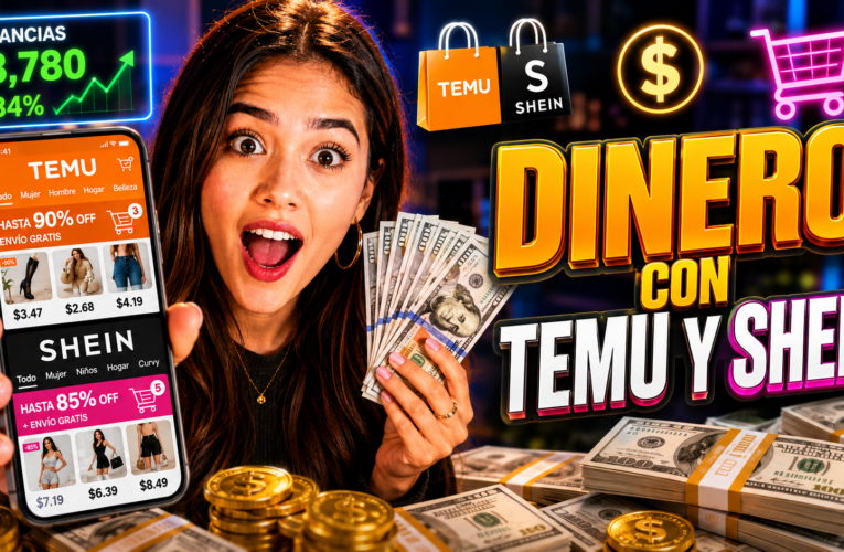 ASÍ PUEDES GANAR DINERO CON TEMU Y SHEIN 💰🛍️: El método de afiliación que te permite promocionar productos sin tener inventario