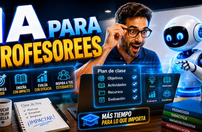 LA IA QUE TODO PROFESOR DEBE CONOCER 🤖📚: LA HERRAMIENTA QUE PUEDE CAMBIAR LA FORMA DE ENSEÑAR