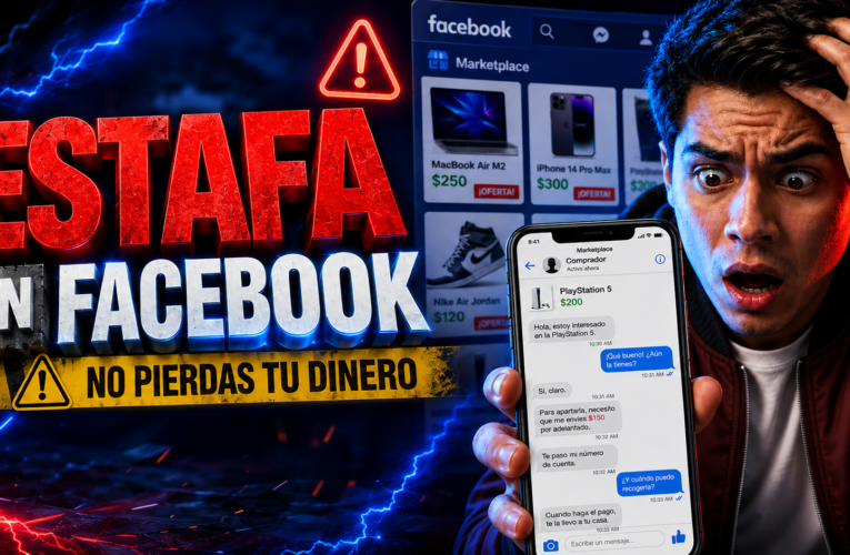 OJO… GRAN ESTAFA EN FACEBOOK 🚨: Así funciona la estafa del producto inexistente y cómo evitar perder tu dinero