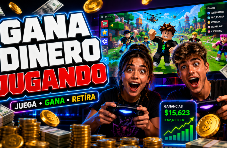 GANAR DINERO JUGANDO EN EL CELULAR SÍ ES POSIBLE 🎮💰