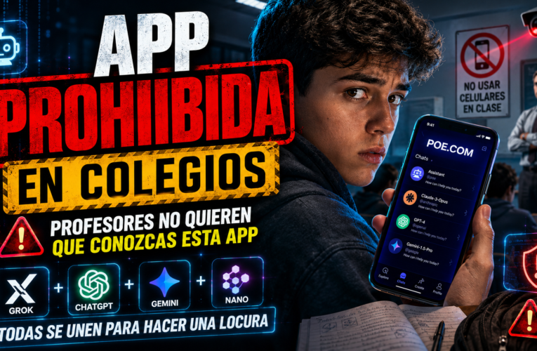 ESTA APP ES PROHIBIDA EN LOS COLEGIOS (POE.COM) 🤖🚀