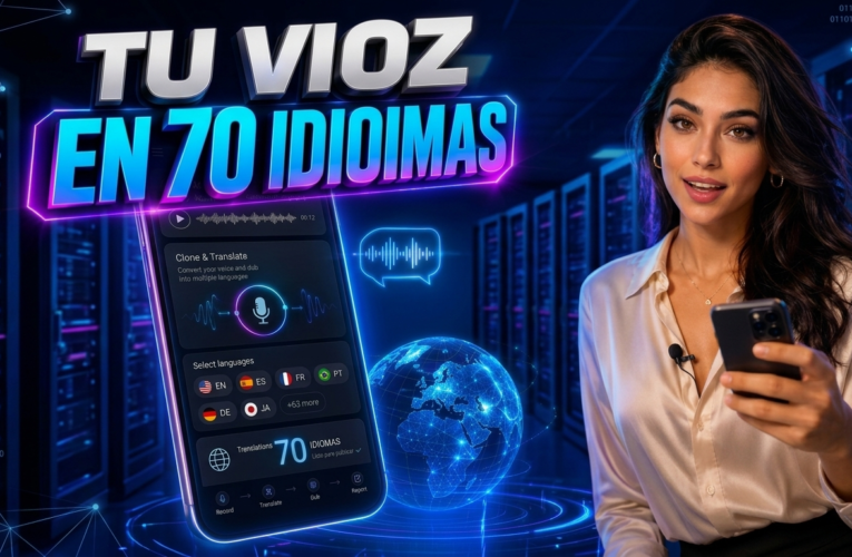 ¡Clonar tu voz en 70 Idiomas! 🎙️🤯 La tecnología que está llevando las voces de la IA a otro nivel